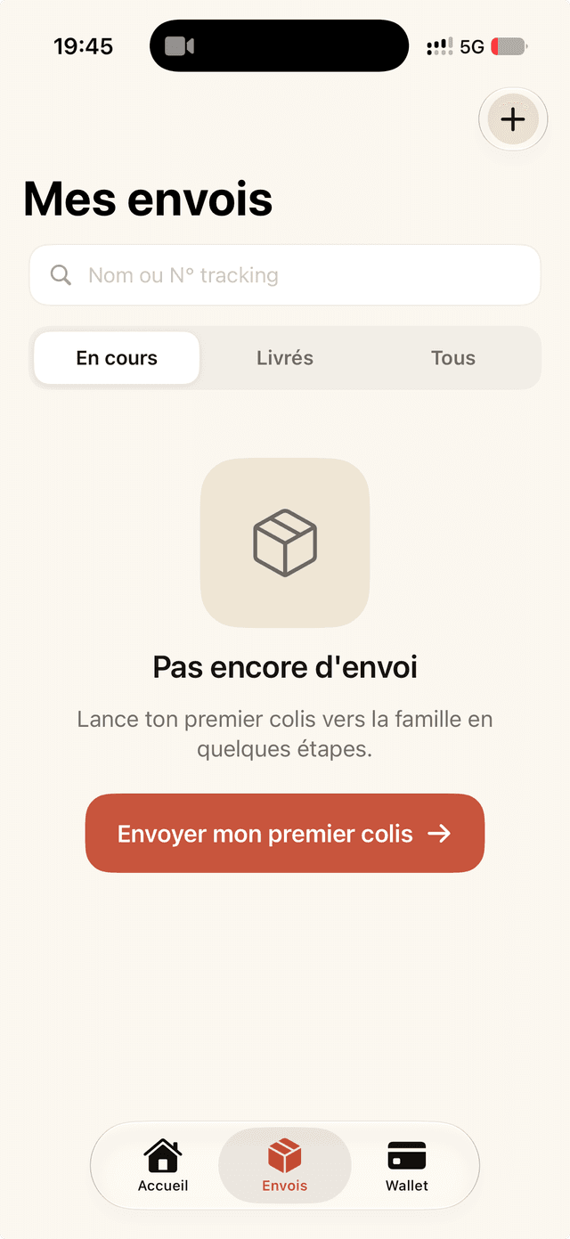 Suis tous tes envois en temps réel