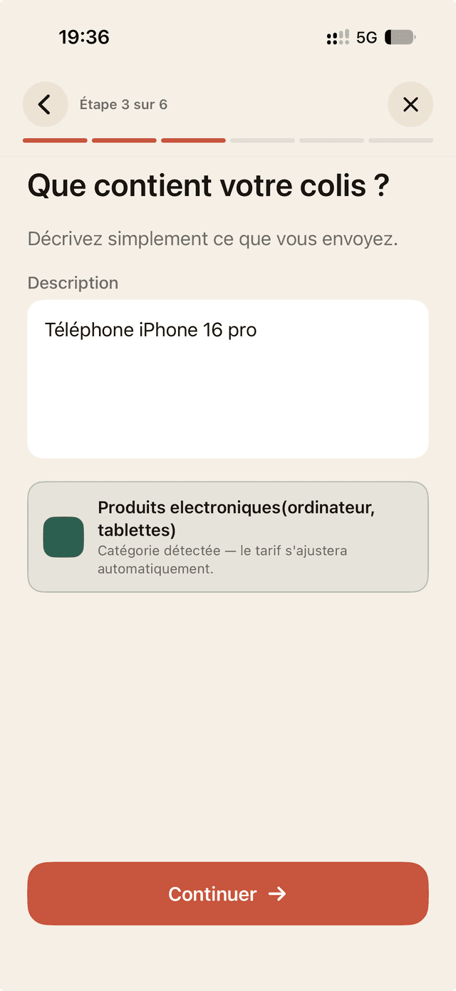 Catégorie détectée automatiquement